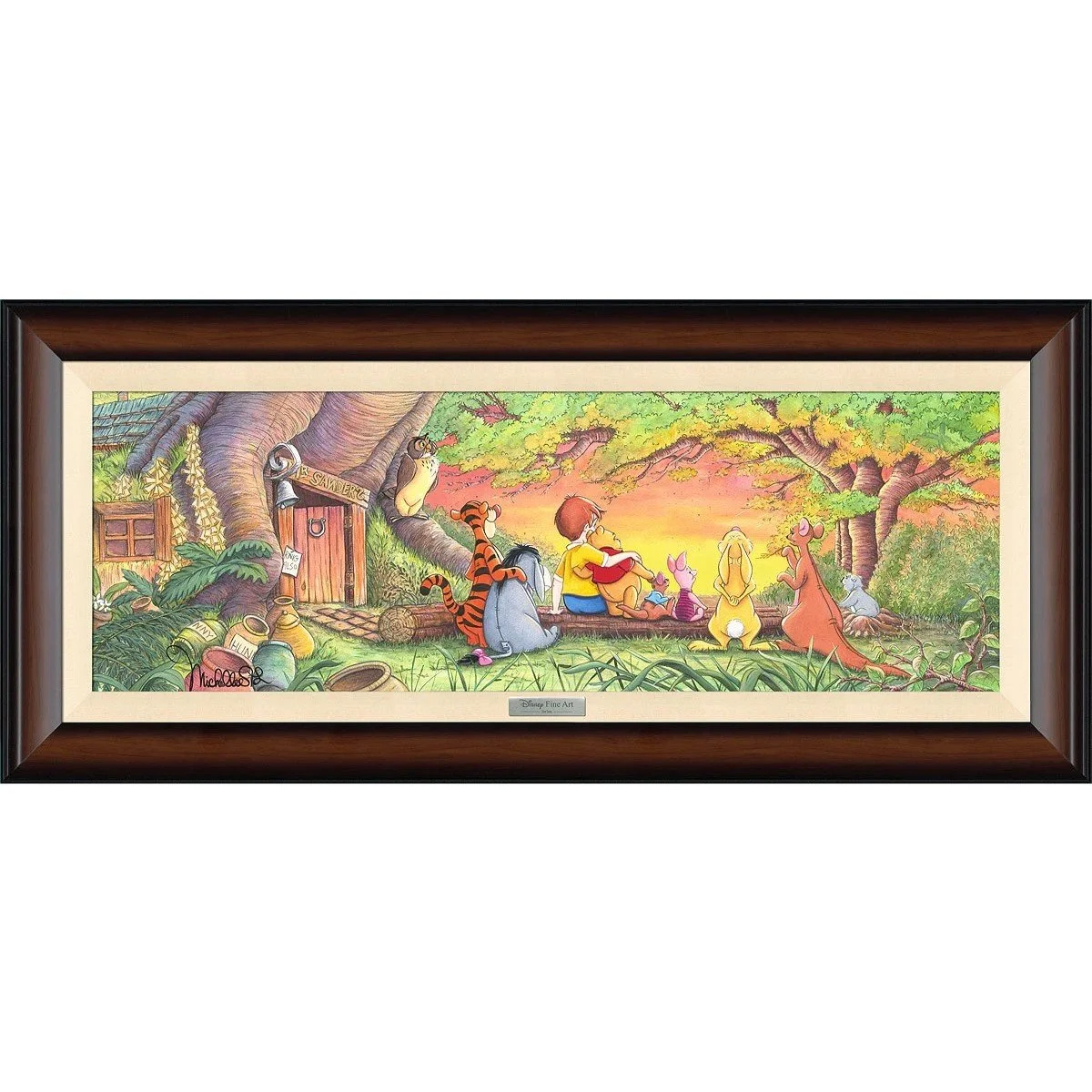 新品　WDW限定 ディズニー　アート　ミシェルセントローレン　fine art Alice in Wonderland Walt Disney Fine Art Michelle St